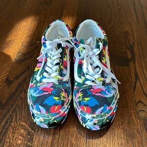 Kenzo x Vans Floral Sneakers - Size 11
